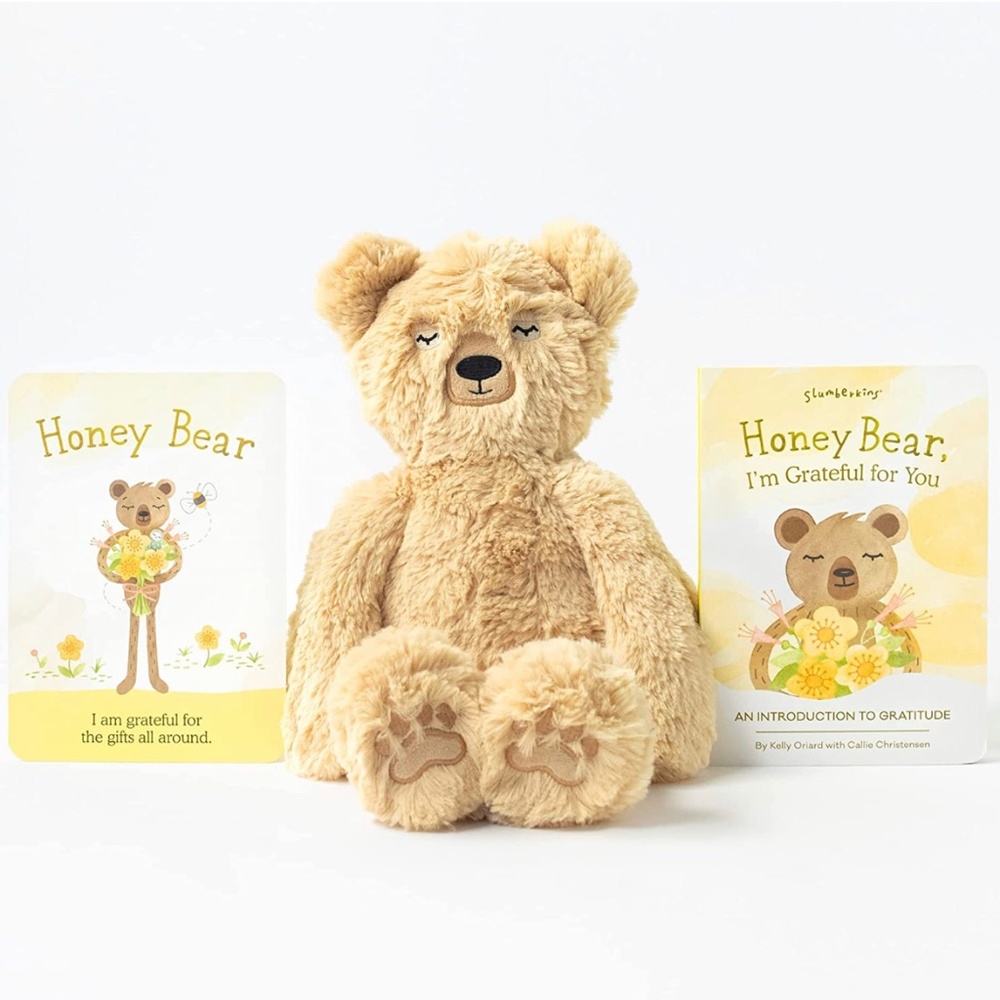 NWT! Slumberkins: Honey Bear for Gratitude